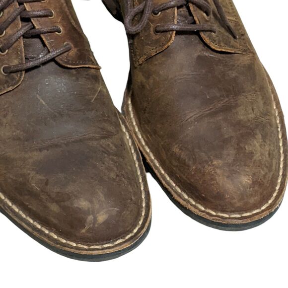 Cole Haan men\'s leather casual lace up leather loafer distressed look 9.5M main image 11